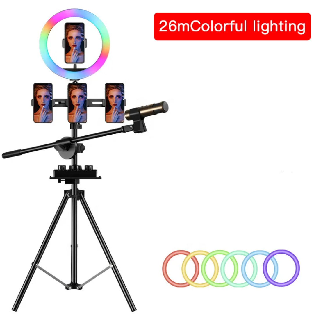 Aro de luz RGB de 14 pulgadas
