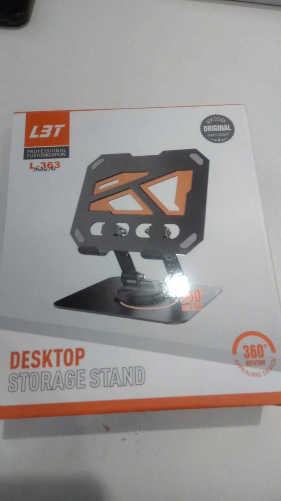 Soporte de tablet metálico