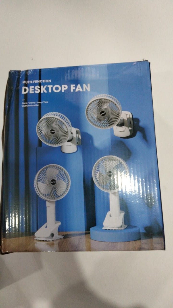 Ventilador recargable