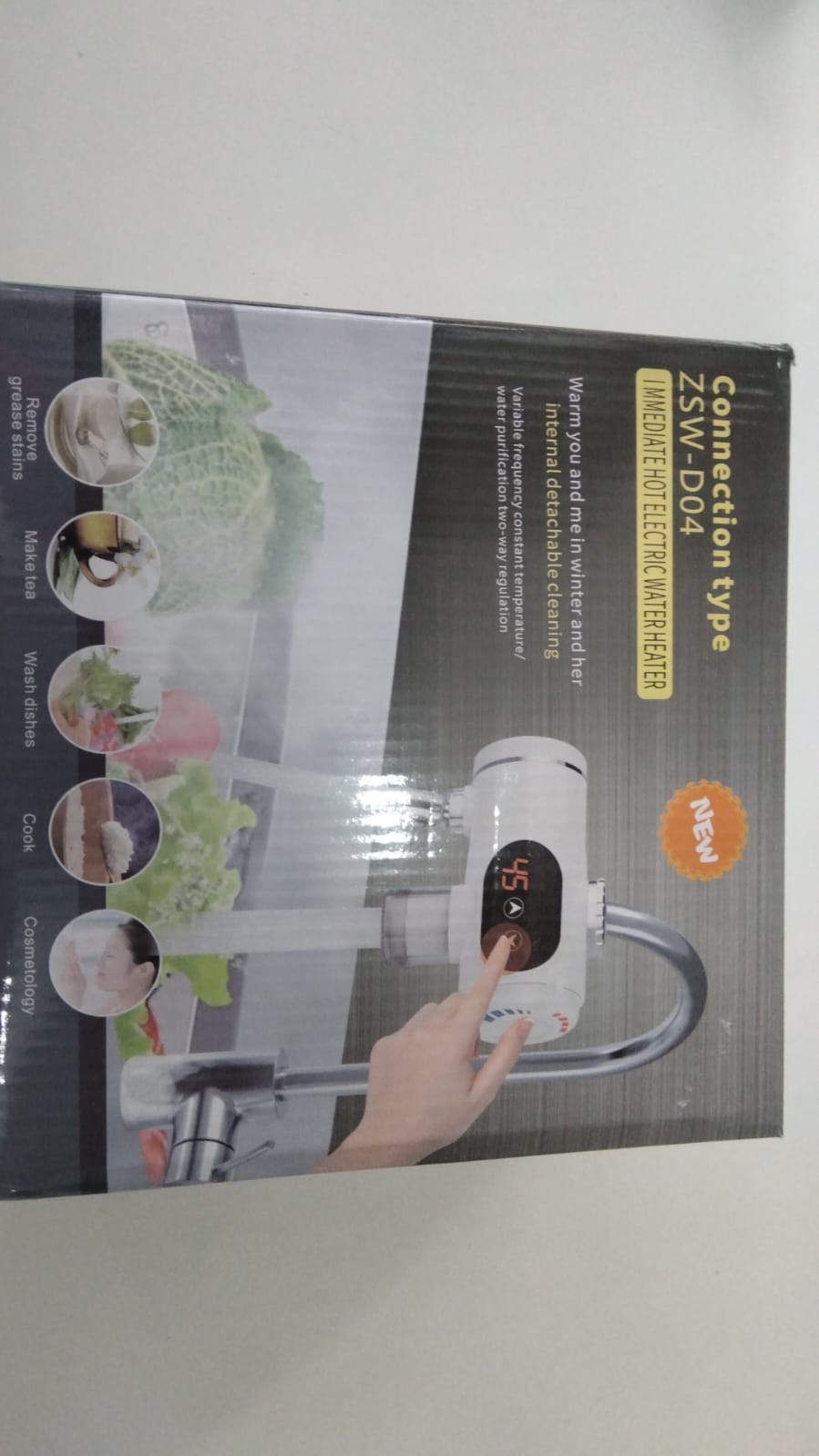 Llave de agua caliente Connection type