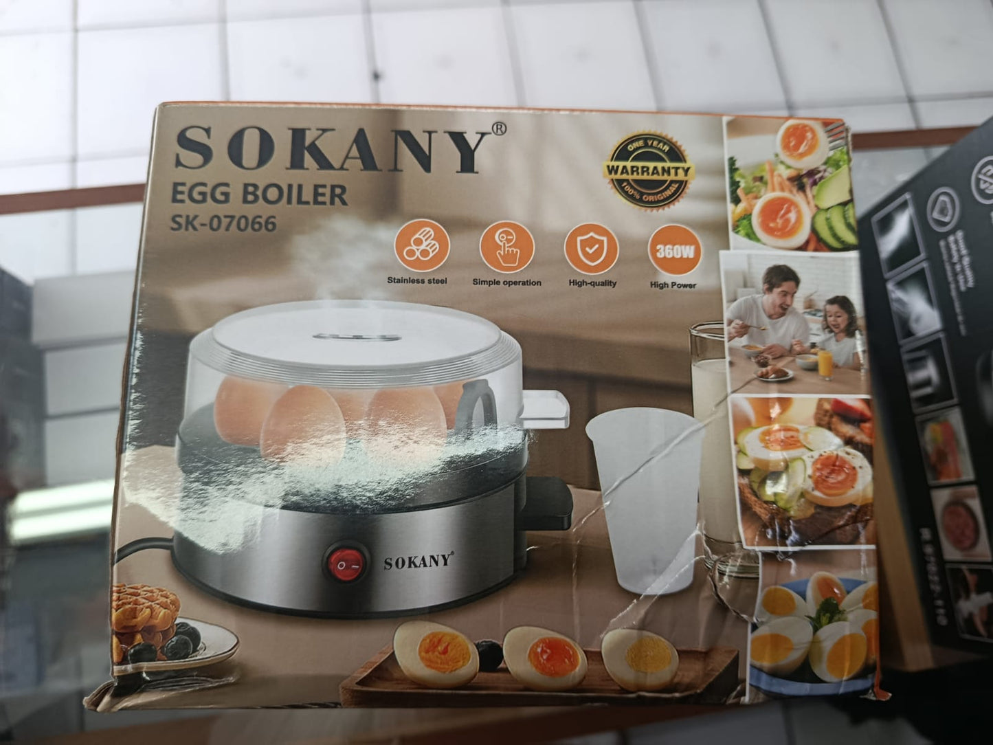 Hervidor de huevos SOKANY