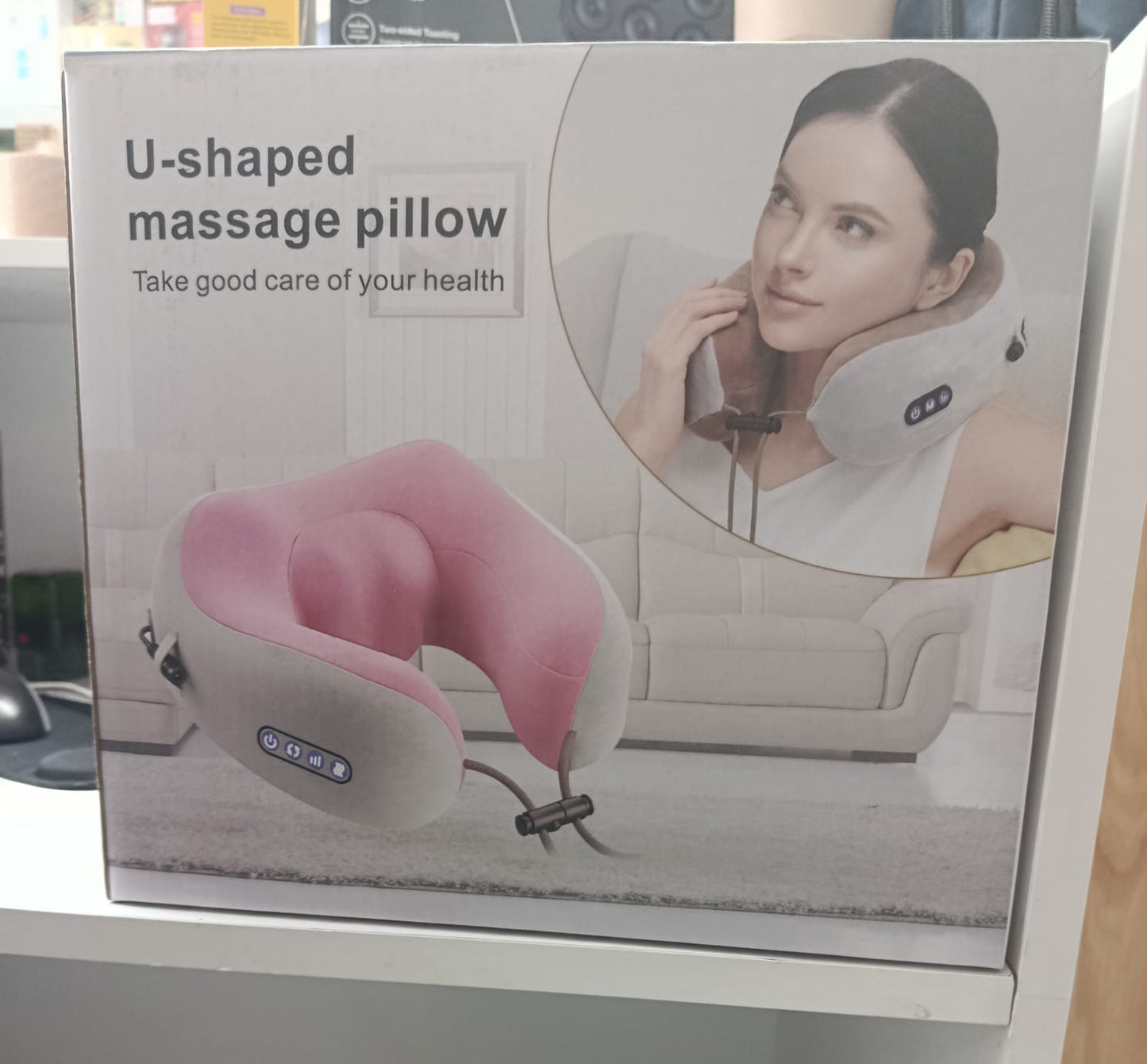 Masajeador de cuello recargable