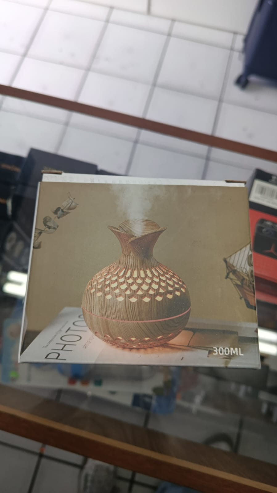 Humidificador tipo florero