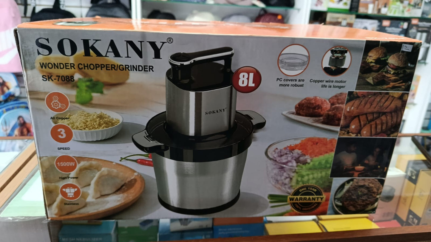 Procesador de alimentos 8 litros Sokany