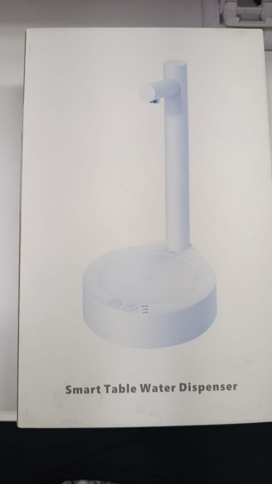 Dispensador de agua con base