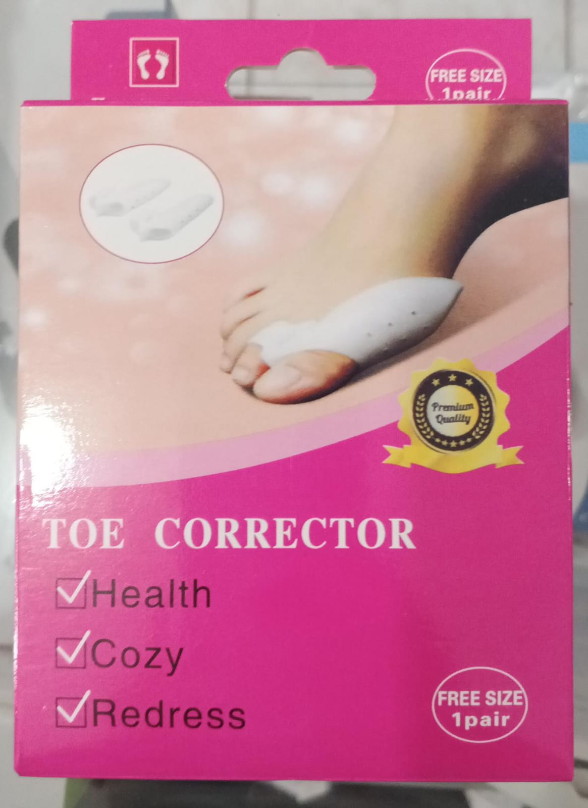 corrector de silicona para juanete
