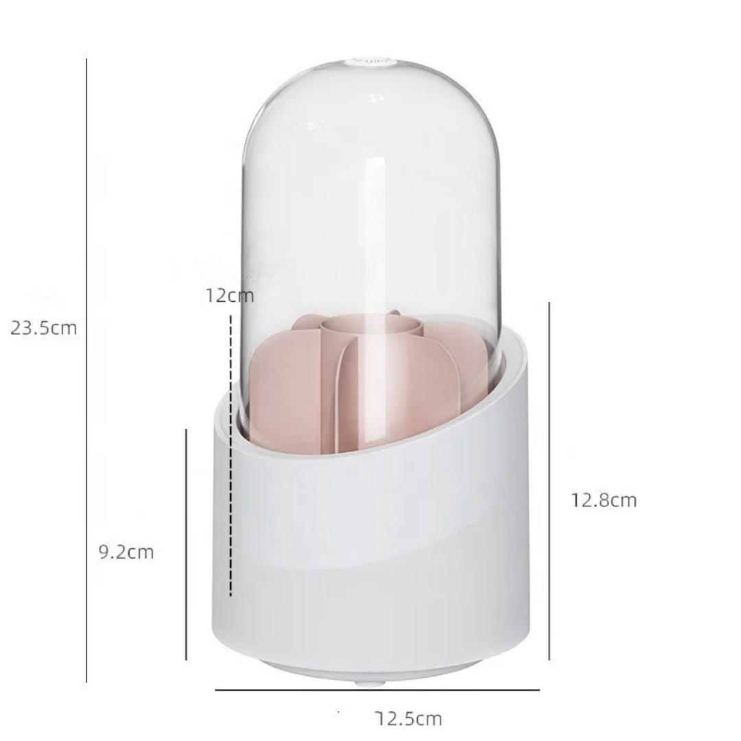Organizador de brochas de maquillaje