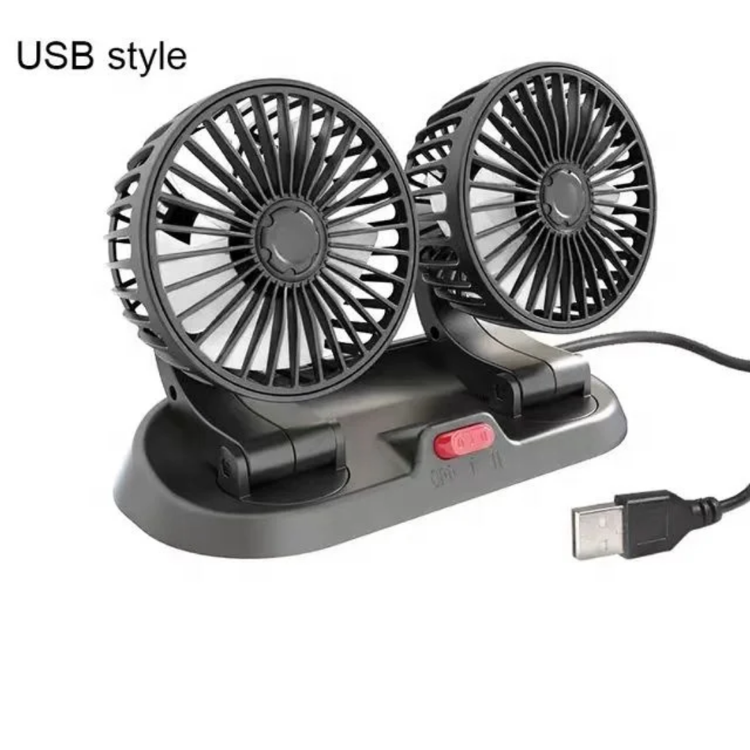Ventilador doble de auto
