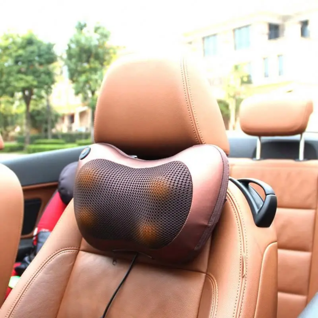 Almohada masajeador para auto y hogar