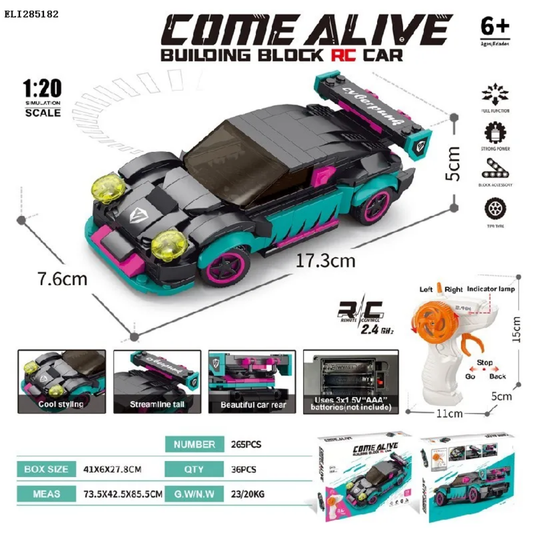LEGO armable con control remoto 265 piezas