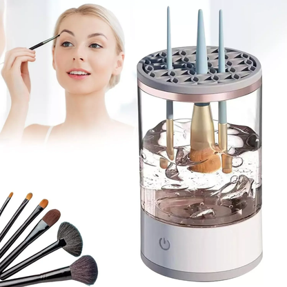 Limpiador eléctrico de brochas