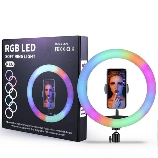 Aro de luz RGB  de 14 pulgadas