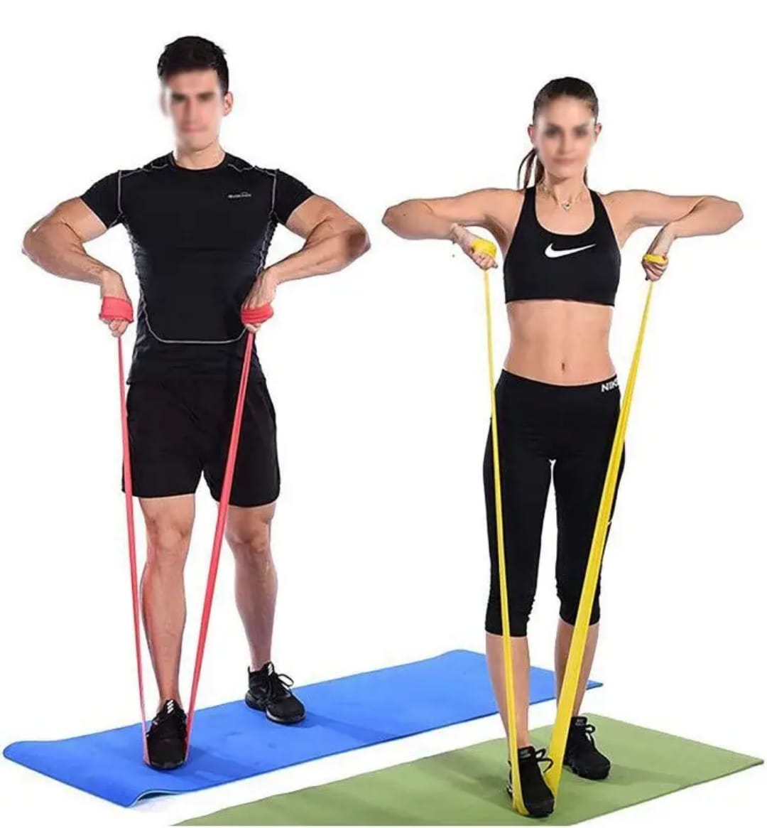 Liga de yoga con asas