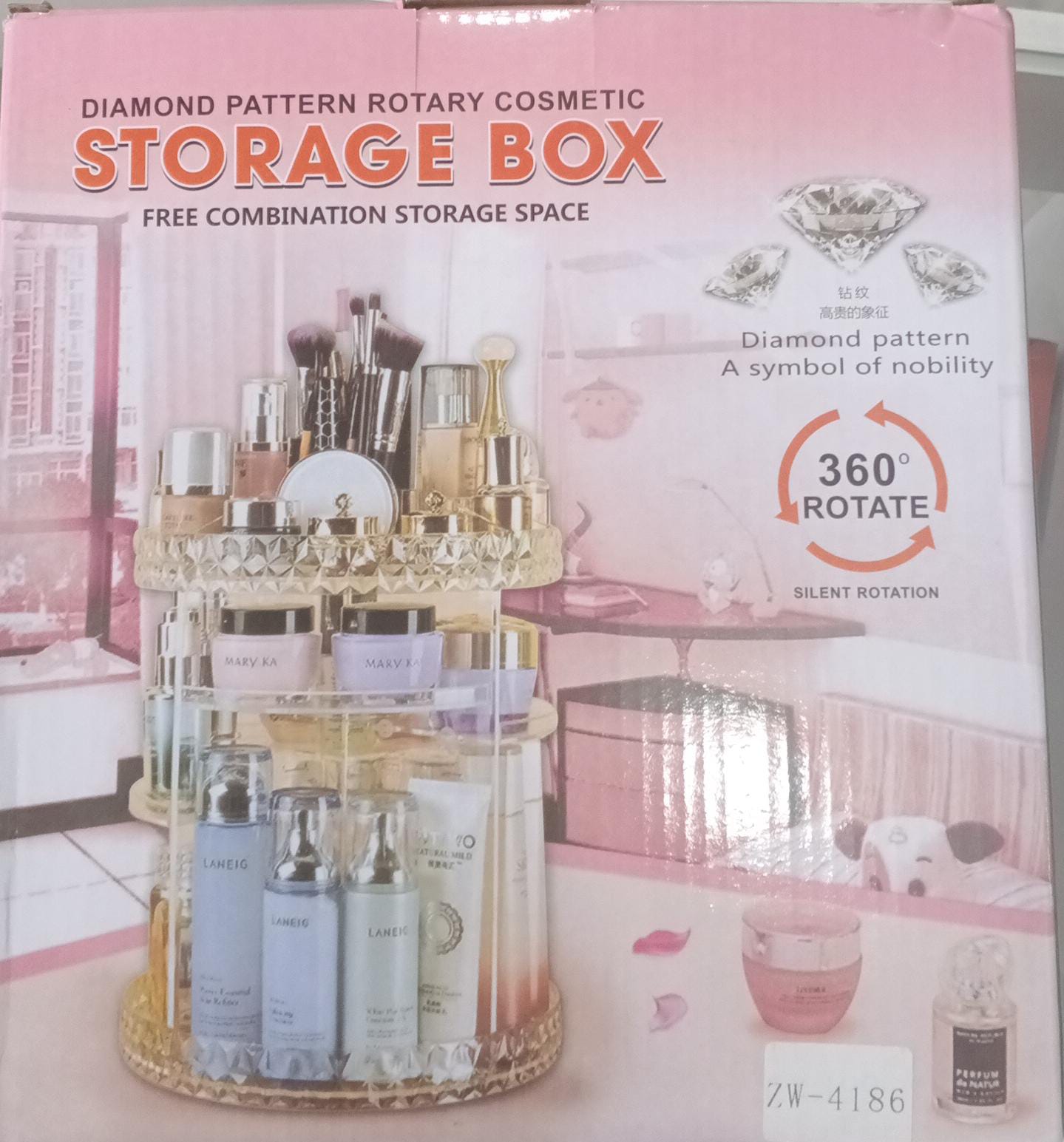 Organizador de maquillaje