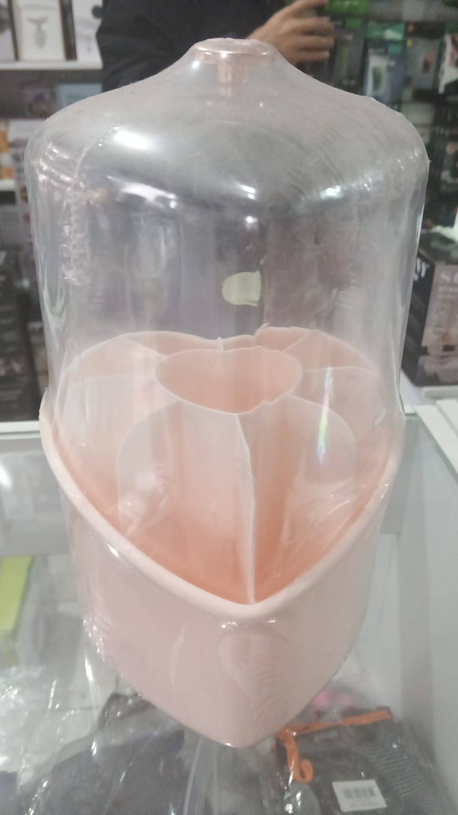 Organizador de brochas de maquillaje