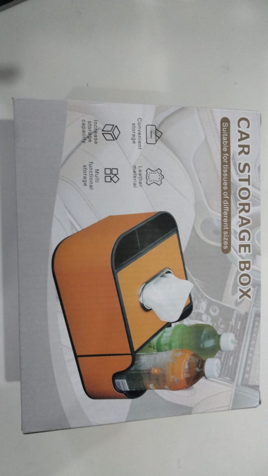 Organizador para auto