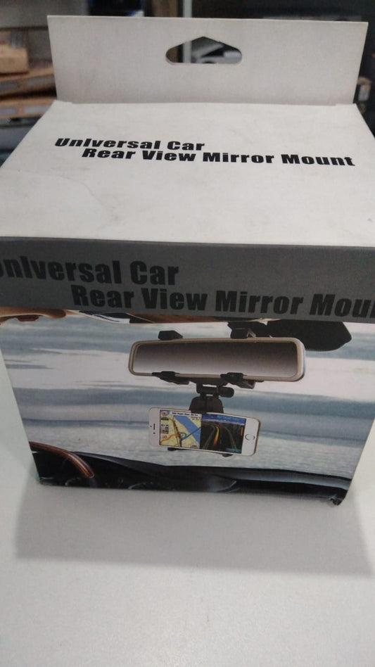 Soporte de celular para retrovisor de auto