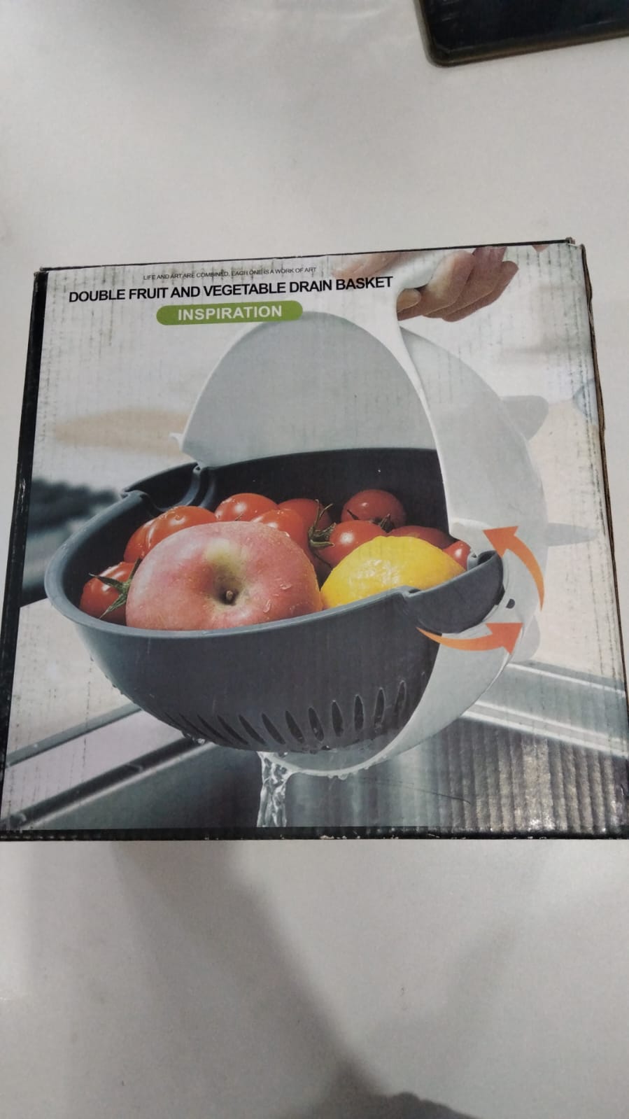 Bandeja para lavar frutas
