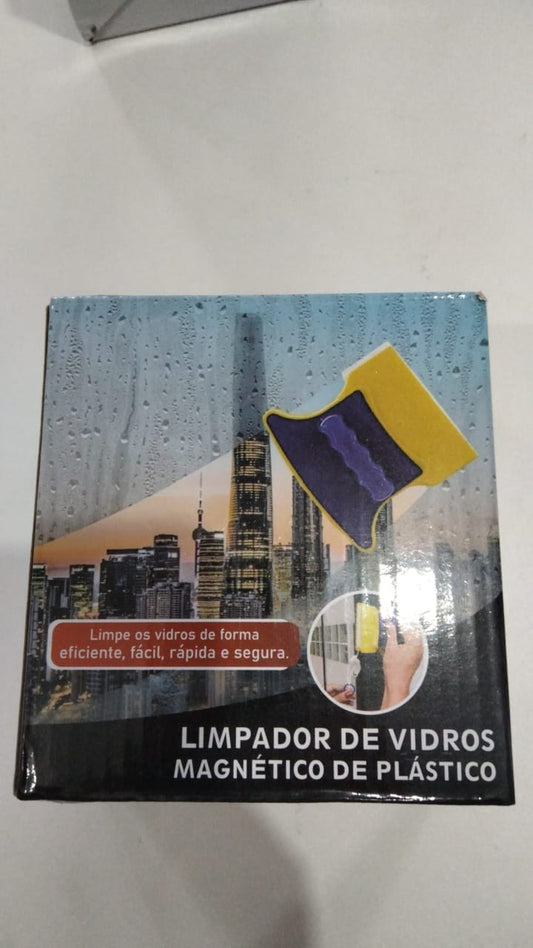 Limpiador de vidrios magnético