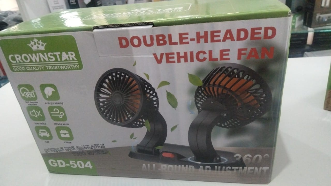 Ventilador doble de auto