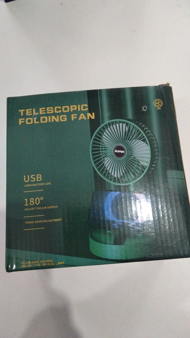 Ventilador recargable