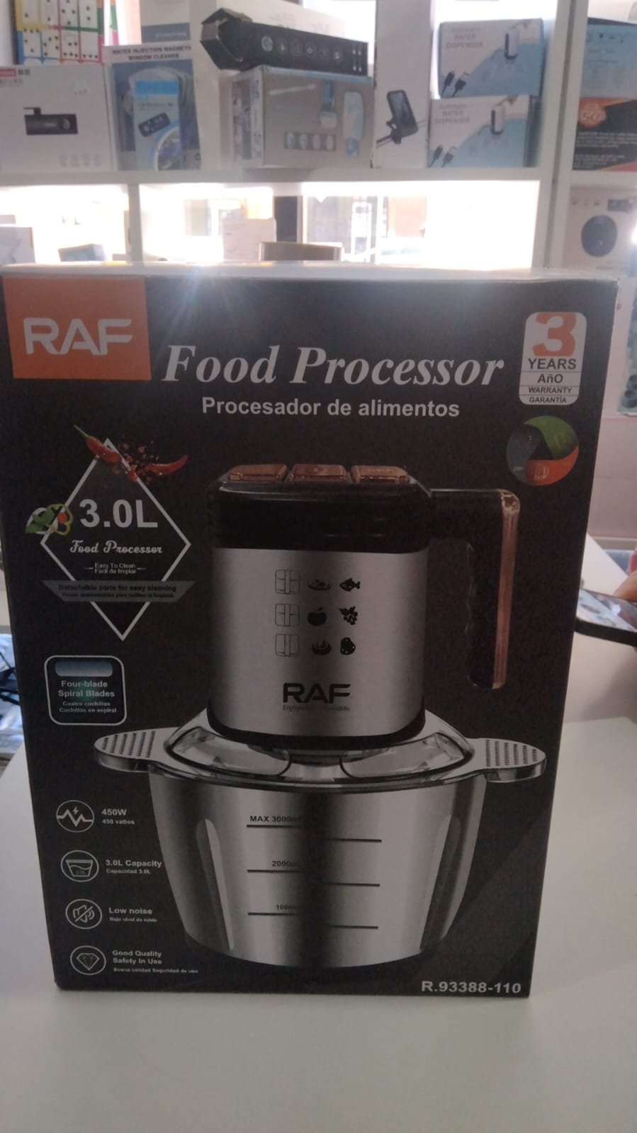 Procesador de alimentos 450 w