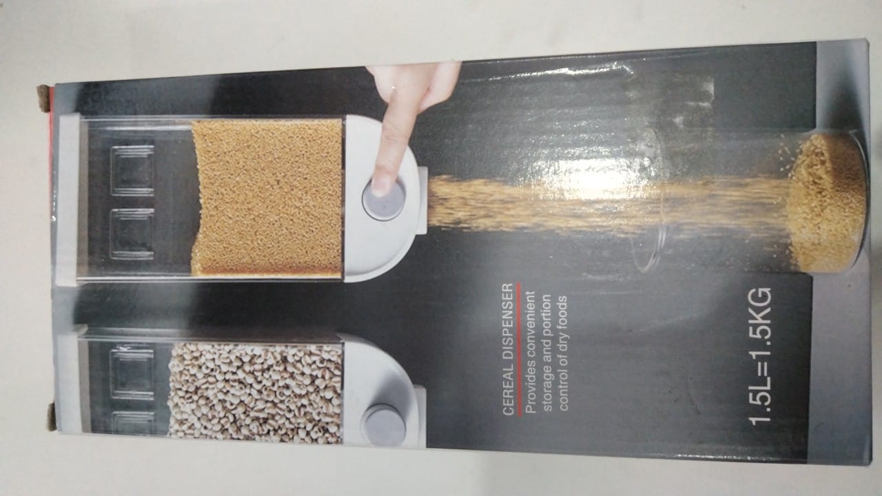 Dispensador de granos 1.L 1. Kg