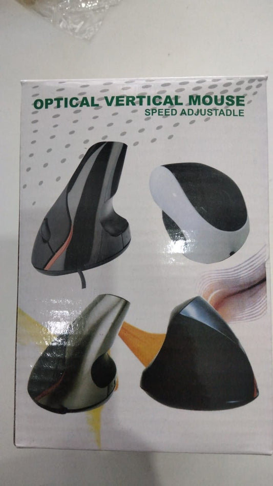 Mouse ergonómico recargable