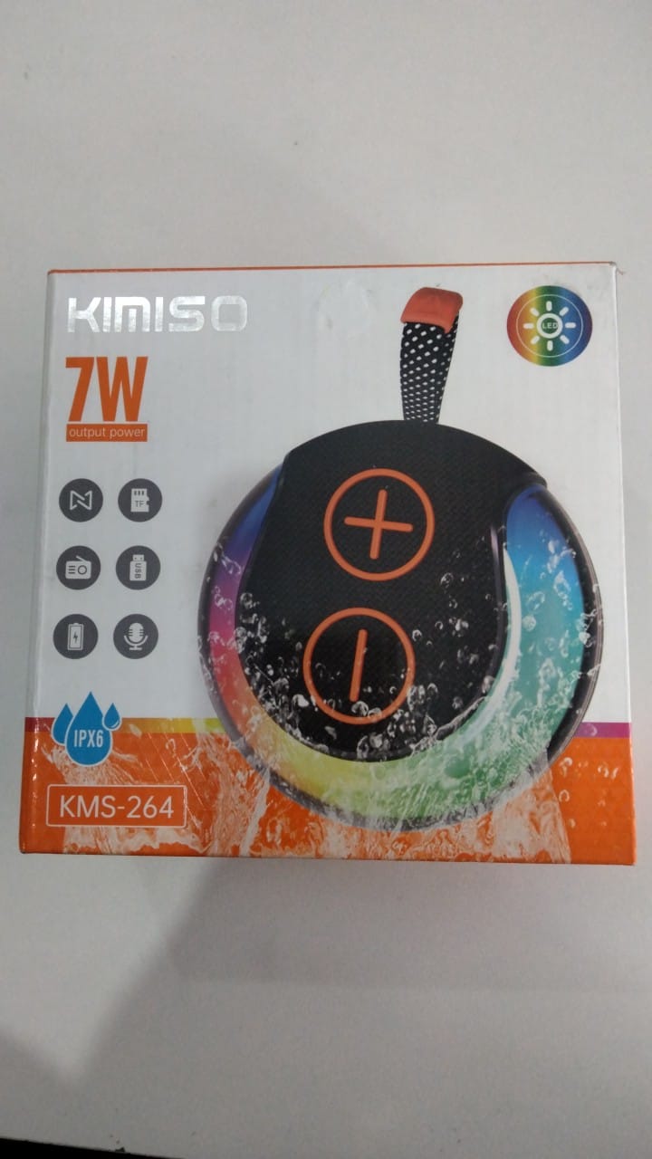 Parlante tipo disco kimiso