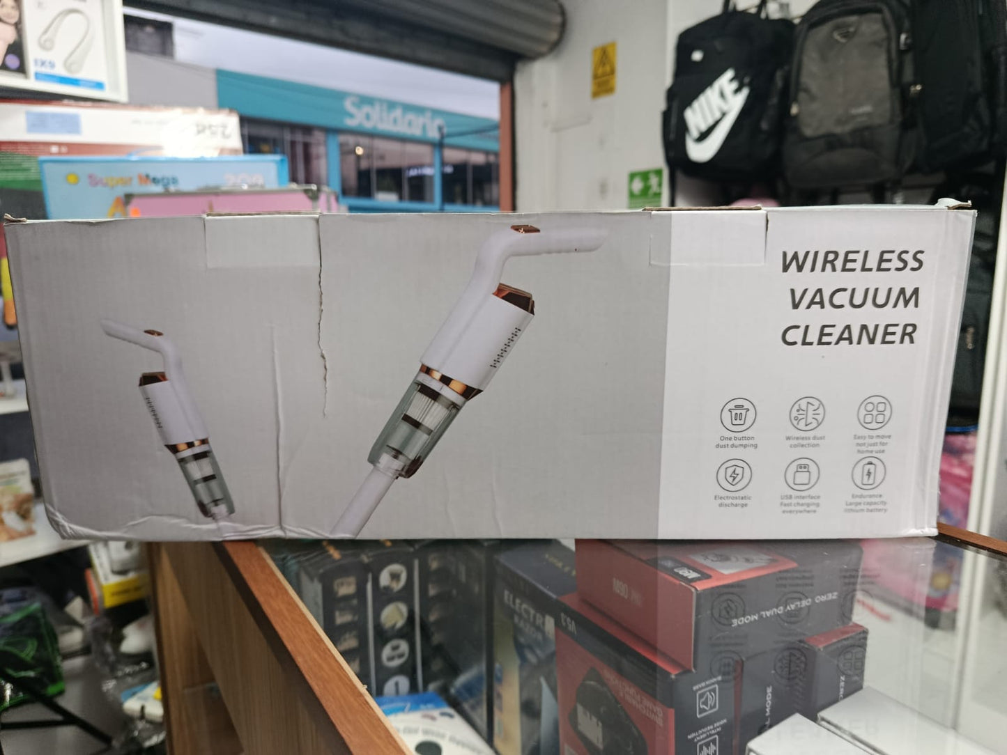 Aspiradora recargable