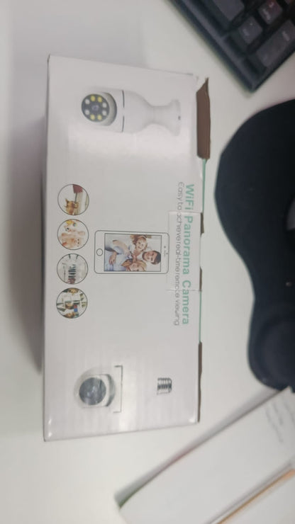 Foco camara caja verde
