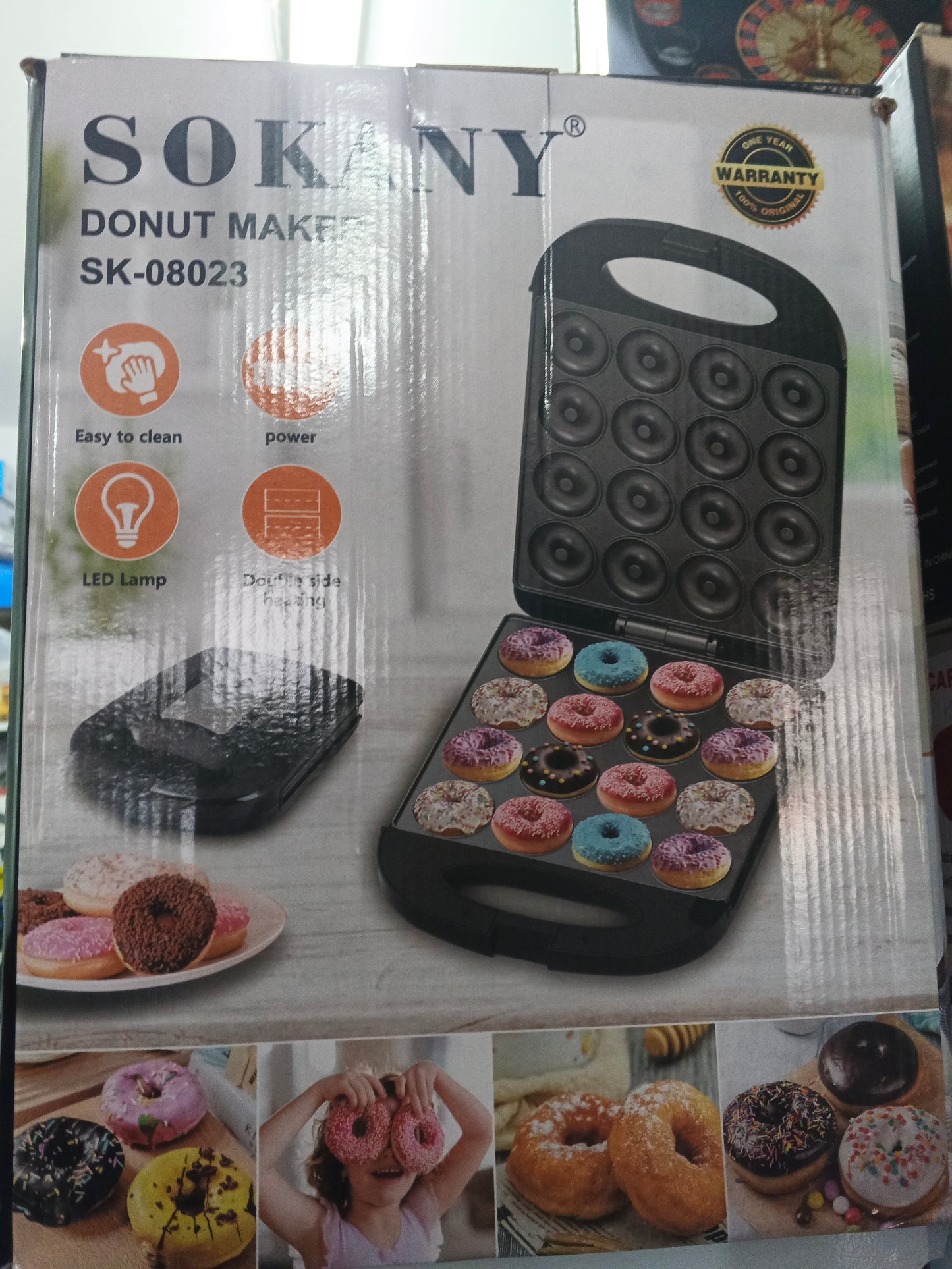 Máquina de donas 16 SOKANY